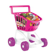 01369 Grand-père, caddie plein