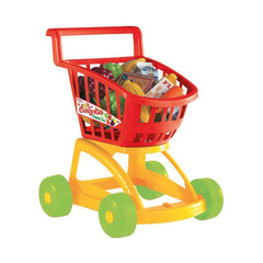 01369 Grand-père, caddie plein