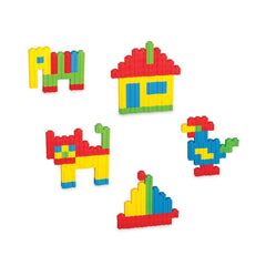 01939 Dede Maxi Tick Tock Block Set 156 pièces