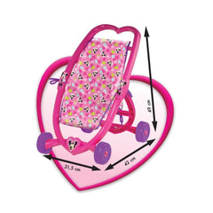 01961 Poussette Grand-père, Minnie Mouse Heart