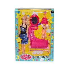 02411 Oydaş, Anlily Baby with Cradle / +3 years old