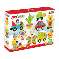 Nessiworld 03 296 Snap Blocks 224 Pieces -Pilsan Toys