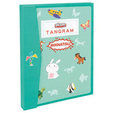 Nessiworld 03 569 Wooden Magnetic Tangram -Pilsan Toys