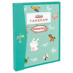 Nessiworld 03 569 Wooden Magnetic Tangram -Pilsan Toys