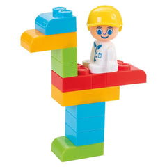 Nessiworld 03 592 Midi Block Set 98 Pieces 9 Liter Storage Container - Pilsan Toys