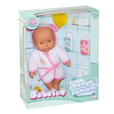 030031 Sunman, Bebelou Bath Time Baby Set, 35 cm / +3 years