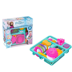 Nessiworld 03367 Dede Frozen Égouttoir à vaisselle 21 pièces