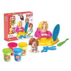 03458 HAIRDRESSER PLAY DOUGH SET