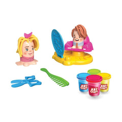 03458 HAIRDRESSER PLAY DOUGH SET