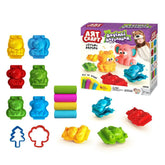 03550 KIT DE PÂTE ANIMAUX 3D 200GR
