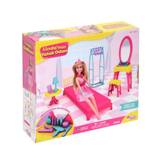 03669 Linda's Bedroom Playset -Grandpa