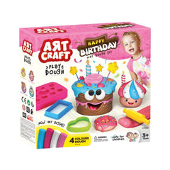 03683 Kit de pâte à modeler anniversaire Art Craft 200 gr