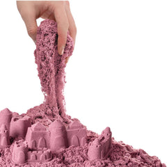 03688 SABLE DE JEU KINETIC ROSE AVEC ACCESSOIRES 500 GR