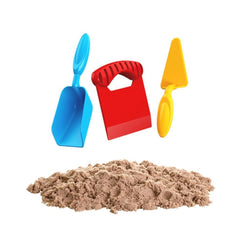03690 Natural Kinetic Play Sand with Accessories 1000 gr -Dede