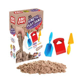 03690 Natural Kinetic Play Sand with Accessories 1000 gr -Dede