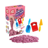 03693 PINK KINETIC PLAY SAND WITH ACCESSORIES 1000 GR