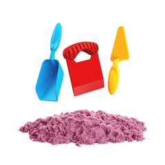 03693 PINK KINETIC PLAY SAND WITH ACCESSORIES 1000 GR