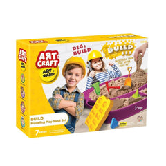 Nessiworld 03949 Artsand Construction Sand Set 600 gr -Fentoys