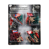 Jeu militaire Nessiworld 0418, lot de 4 - Sunman