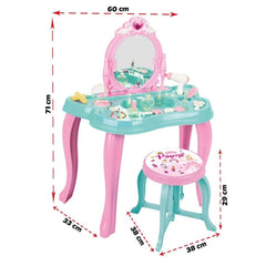 Coiffeuse papillon magique Nessiworld 06 048 Pilsan rose