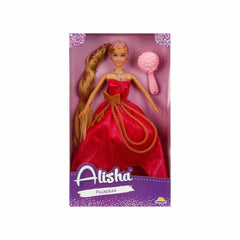0835 SUN-RST-SIS-MNK Alisha Princess Long Hair Accessory Doll Set 29 cm 3colors -Sunman