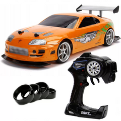 Nessiworld 1:10 Fast & Furious 1995 Remote Control Brian's Toyota Supra Drift Turbo Car