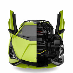 NessiWorld 1:18 Lamborghini Sian FKP 37 Remote Control Model Car Assembly Kit