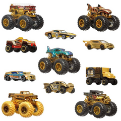 Nessiworld 1:64 Hot Wheels Monster Trucks Bigfoot Trophy Şampiyonları Araba ve Kamyonlar