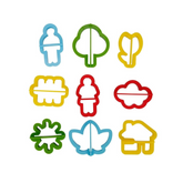 Nessiworld 10 Piece Play Dough Mold Set Adventure