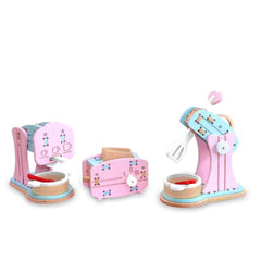 Ensemble d'ustensiles de cuisine en bois Nessiworld 1007 - Jouets Lulubere