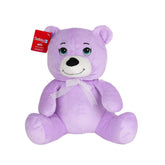 Nessiworld 1022L Göbekli Peluş Ayı 28 cm Lila -Selay Oyuncak