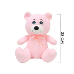 Ours en peluche Nessiworld 1022P 28 cm Rose - Selay Toys