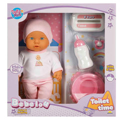 Nessiworld 1030141 Bebelou Toilet Time Set bébé avec son 32 cm - Sunman