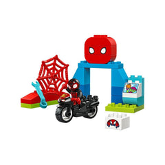 Nessiworld 10424 Lego Duplo Spidey Spinin Motorcycle Adventure 24 pieces +2 years old