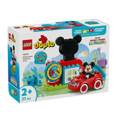 Nessiworld 10454 Lego Duplo Mickey Mousenun Kulüp Evi ve Arabası 27 parça +2 yaş