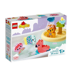 10966 Lego Duplo - L'heure du bain : L'île flottante aux animaux 20 pièces +1,5 ans