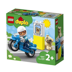10967 Lego Duplo - Police Motorcycle 5 pieces +2 years old