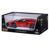 Nessiworld 11033 Burago 1:18 Lamborghini Aventador LP700-4 Orange modèle de voiture