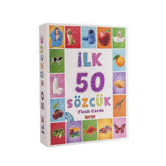 1161 Flash Cards First 50 Words - DiyToy