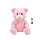 1178P Selay, Sitting Bear 37 cm Pink
