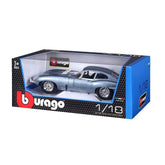 Nessiworld 12044 Burago 1:18 Jaguar E-Type Coupe Model Araba