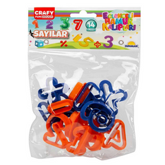 Nessiworld 14 Piece Play Dough Mold Set – Numbers