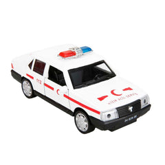 1605 1:32 Sound and Light Emergency Service Vehicles 13 cm -Sunman