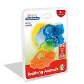 17061 Baby Clementoni - Colorful Animals Teether +3 months