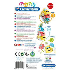 17111 Baby Clementoni - Colorful Vehicles 6-36 months