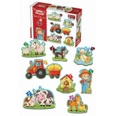 1734 Diytoy, Baby Puzzle - First Farm Puzzle