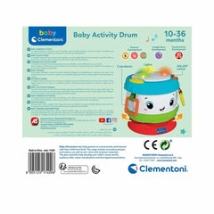 17409 Baby Clementoni - Active Baby Drum