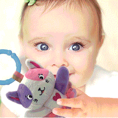 17784 Baby Clementoni - Sevimli Kedi Çıngırak