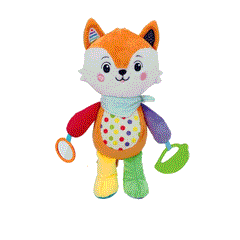 17792 Baby Clementoni - Active Plush Fox