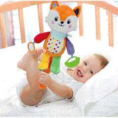 17792 Baby Clementoni - Active Plush Fox